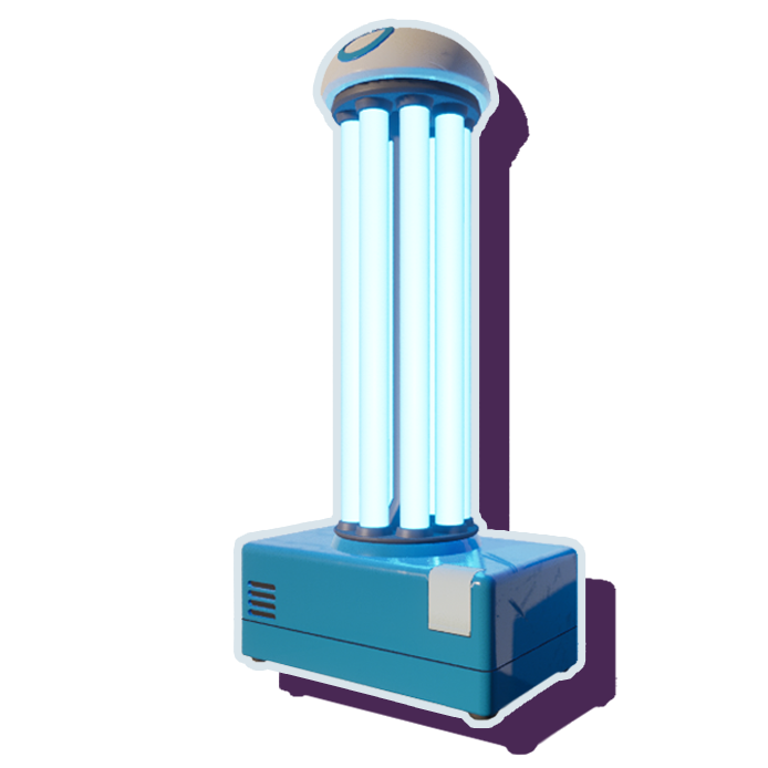 Stationary UV Lamp